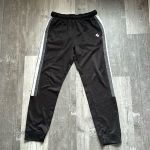 Place Sport Boys Sweatpants Size XXL/TTG-16 Black Polyester Used